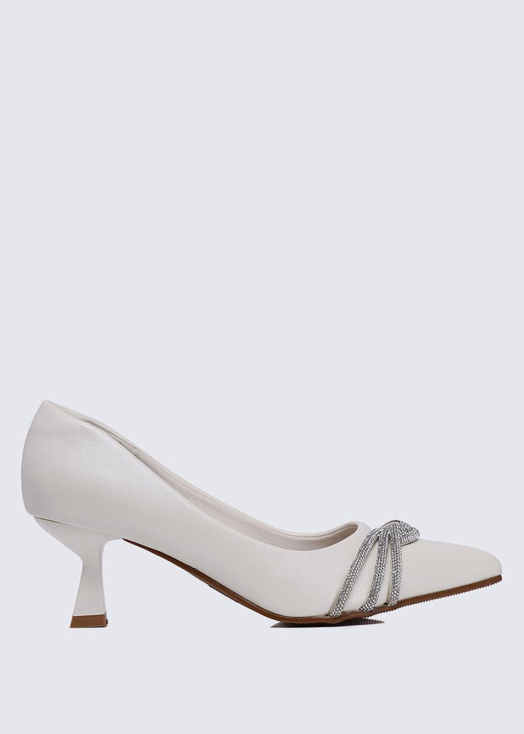 Virorica Comfy Pumps In IvoryShoes - myballerine
