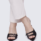 Vivara Comfy Heels In BlackHeels - myballerine