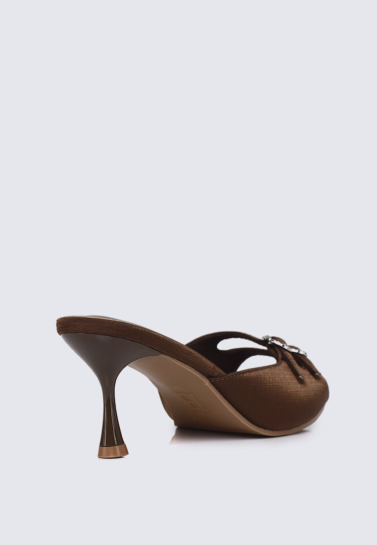 Vivara Comfy Heels In CoffeeHeels - myballerine