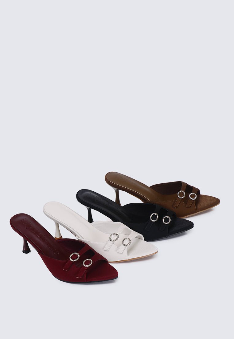 Vivara Comfy Heels In CoffeeHeels - myballerine