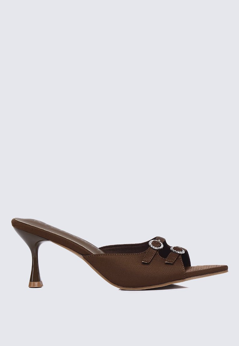 Vivara Comfy Heels In CoffeeHeels - myballerine