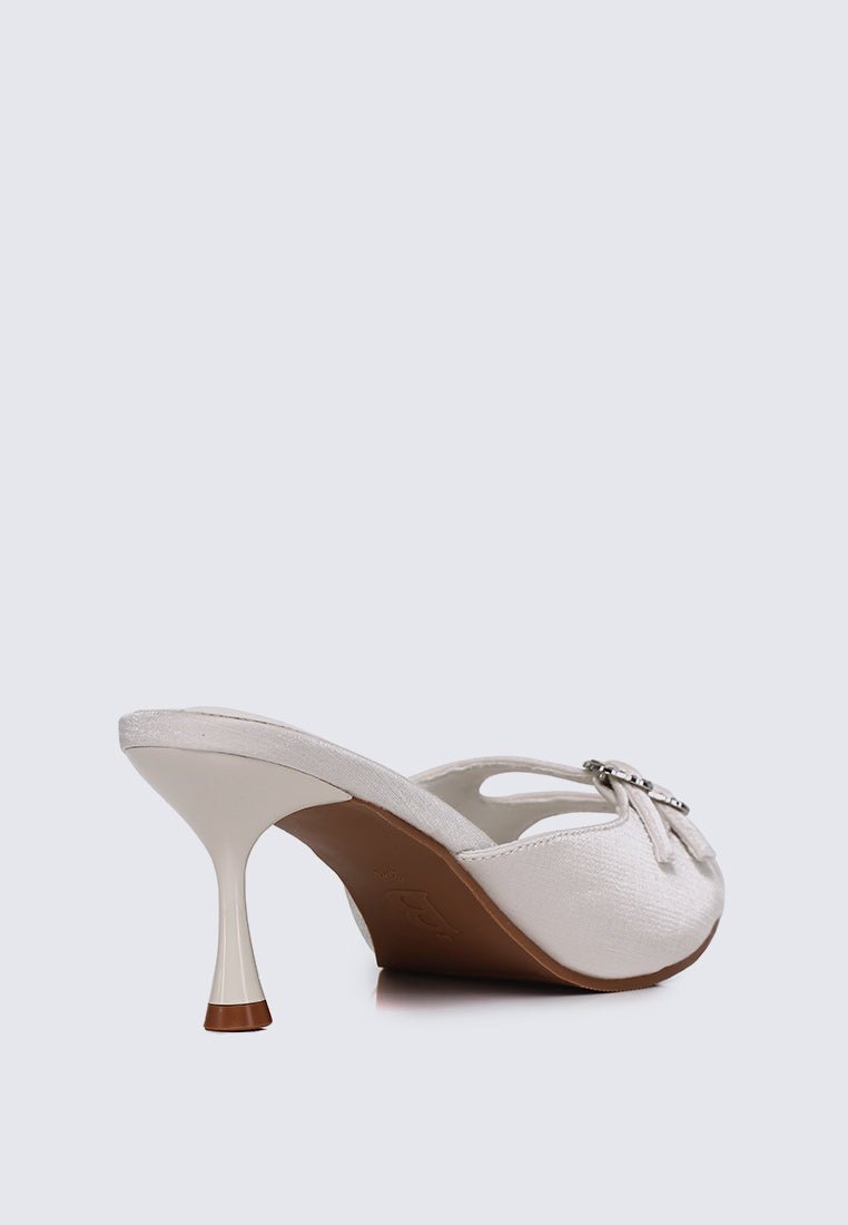 Vivara Comfy Heels In IvoryHeels - myballerine