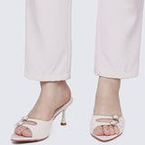 Vivara Comfy Heels In IvoryHeels - myballerine