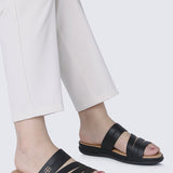 Walk Lite Comfy Sandals In BlackSandals - myballerine