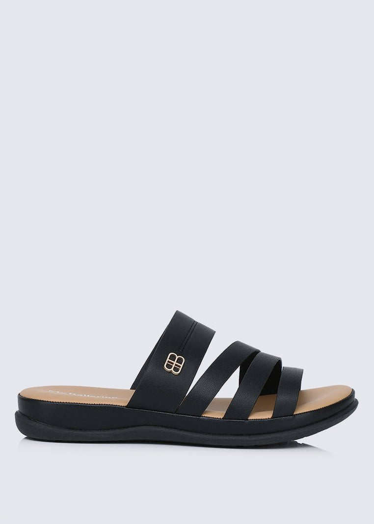 Walk Lite Comfy Sandals In BlackShoes - myballerine
