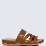 Walk Lite Comfy Sandals In BrownSandals - myballerine