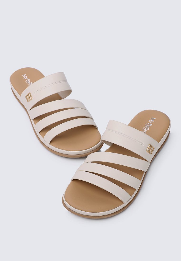 Walk Lite Comfy Sandals In WhiteShoes - myballerine