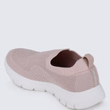WalkEase Comfy Sneakers In PinkShoes - myballerine