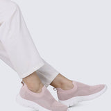 WalkEase Comfy Sneakers In PinkShoes - myballerine