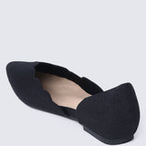 Wanisha Comfy Ballerina In BlackShoes - myballerine