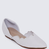 Wanisha Comfy Ballerina In IvoryShoes - myballerine