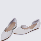 Wanisha Comfy Ballerina In IvoryShoes - myballerine