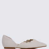 Wanisha Comfy Ballerina In NudeShoes - myballerine