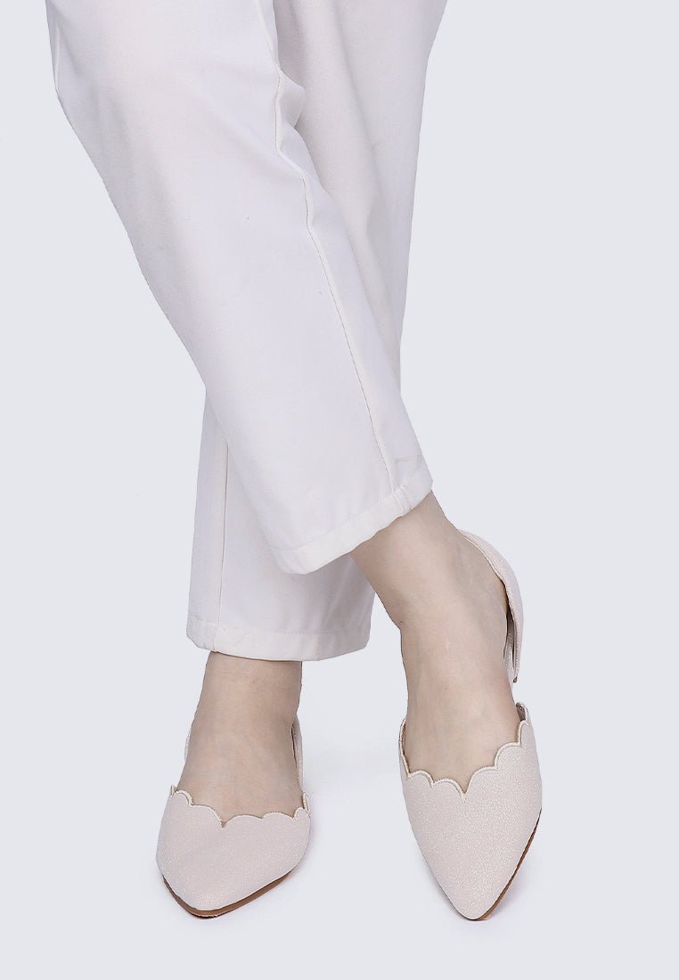 Wanisha Comfy Ballerina In NudeShoes - myballerine