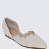 Wanisha Comfy Ballerina In NudeShoes - myballerine