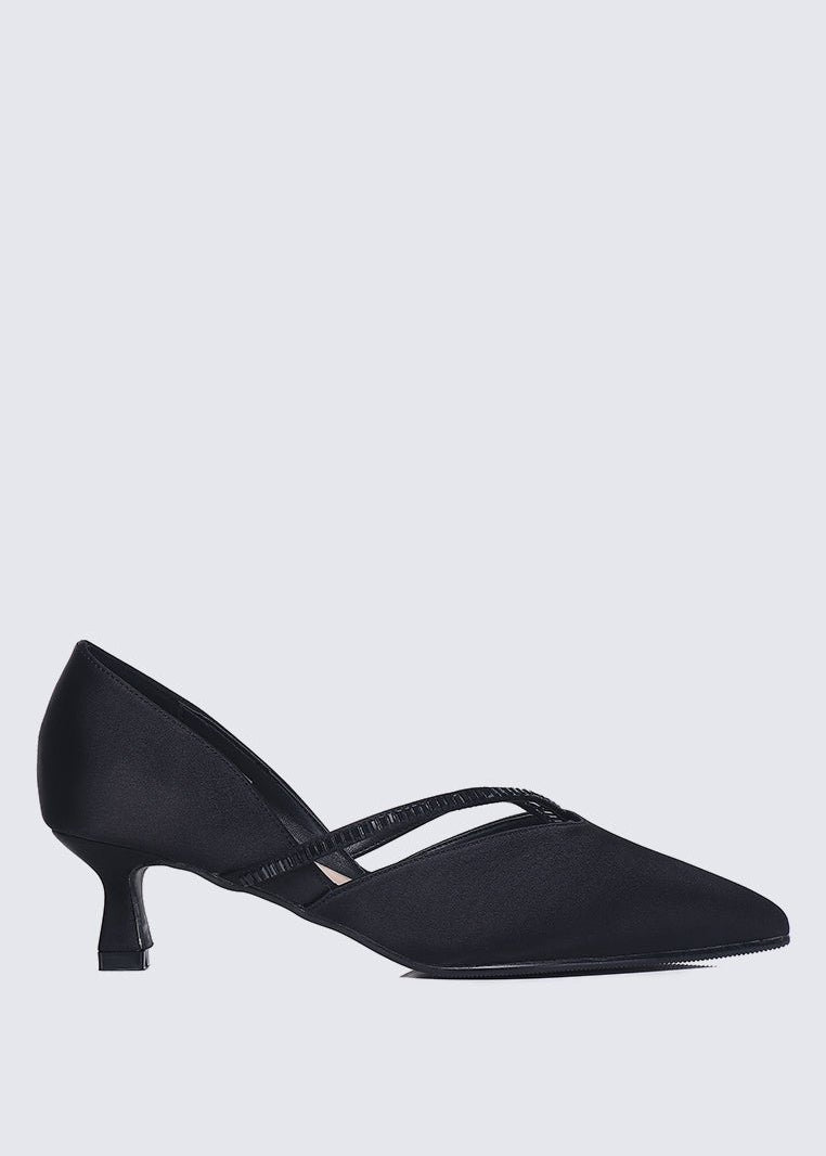Whitney Comfy Heels In BlackHeels - myballerine