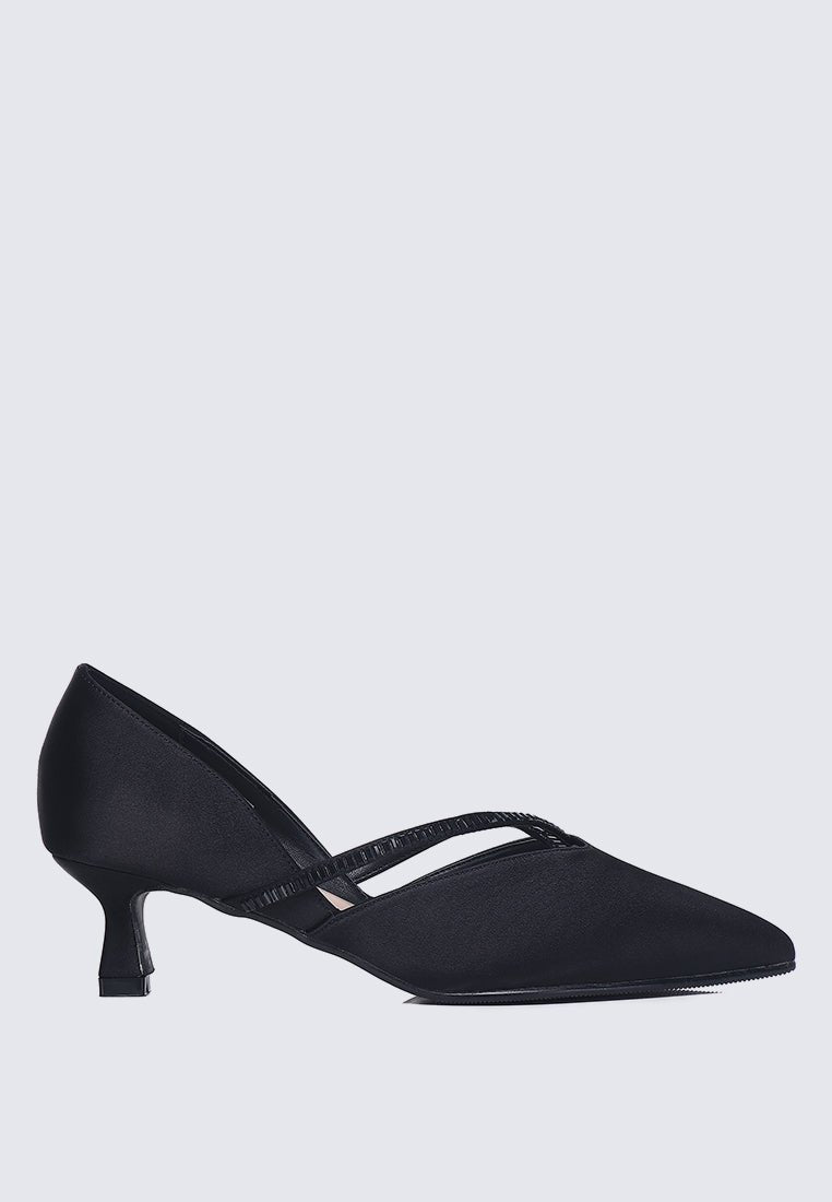 Whitney Comfy Heels In BlackHeels - myballerine