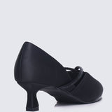 Whitney Comfy Heels In BlackHeels - myballerine