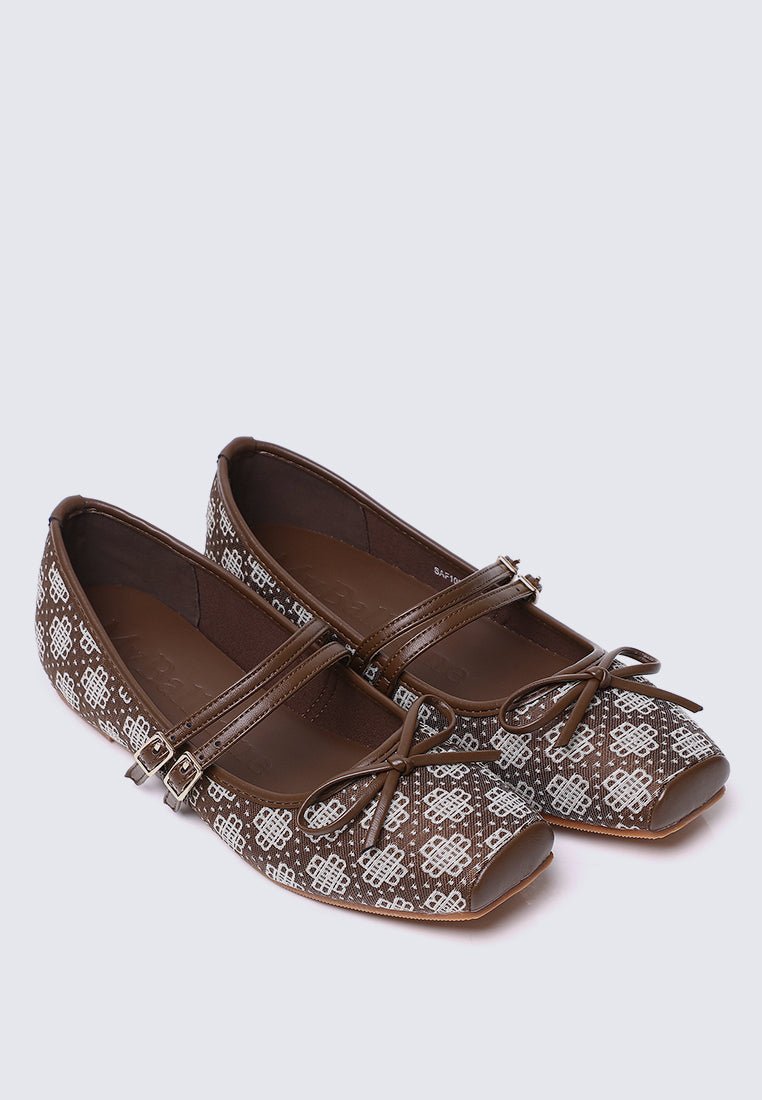 Zahra Comfy Ballerina In EspressoBallerina - myballerine