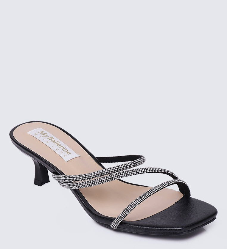 Zizura Comfy Heels In BlackShoes - myballerine