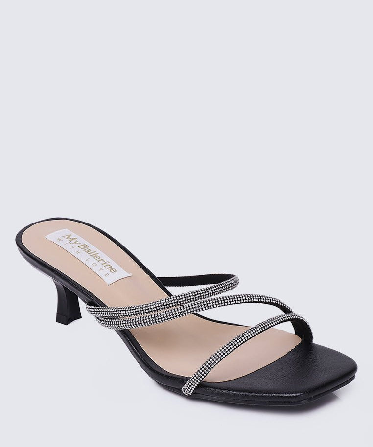 Zizura Comfy Heels In BlackShoes - myballerine