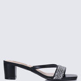 Zofi Comfy Heels In BlackShoes - myballerine