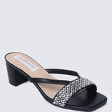 Zofi Comfy Heels In BlackShoes - myballerine