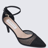 Zuri Comfy Heels In BlackShoes - myballerine