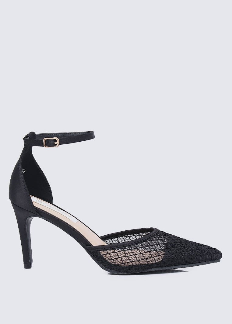 Zuri Comfy Heels In BlackShoes - myballerine