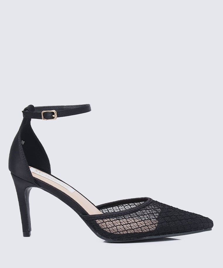 Zuri Comfy Heels In BlackShoes - myballerine