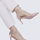 Zuri Comfy Heels In Dusty PinkShoes - myballerine