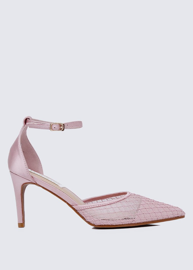 Zuri Comfy Heels In Dusty PinkShoes - myballerine