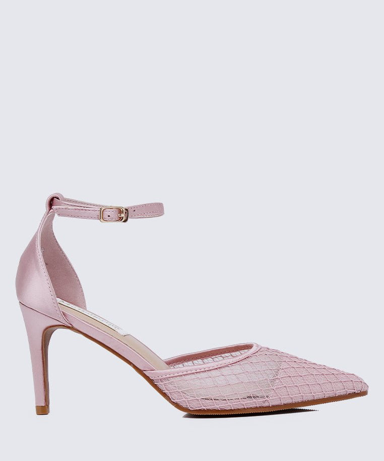 Zuri Comfy Heels In Dusty PinkShoes - myballerine