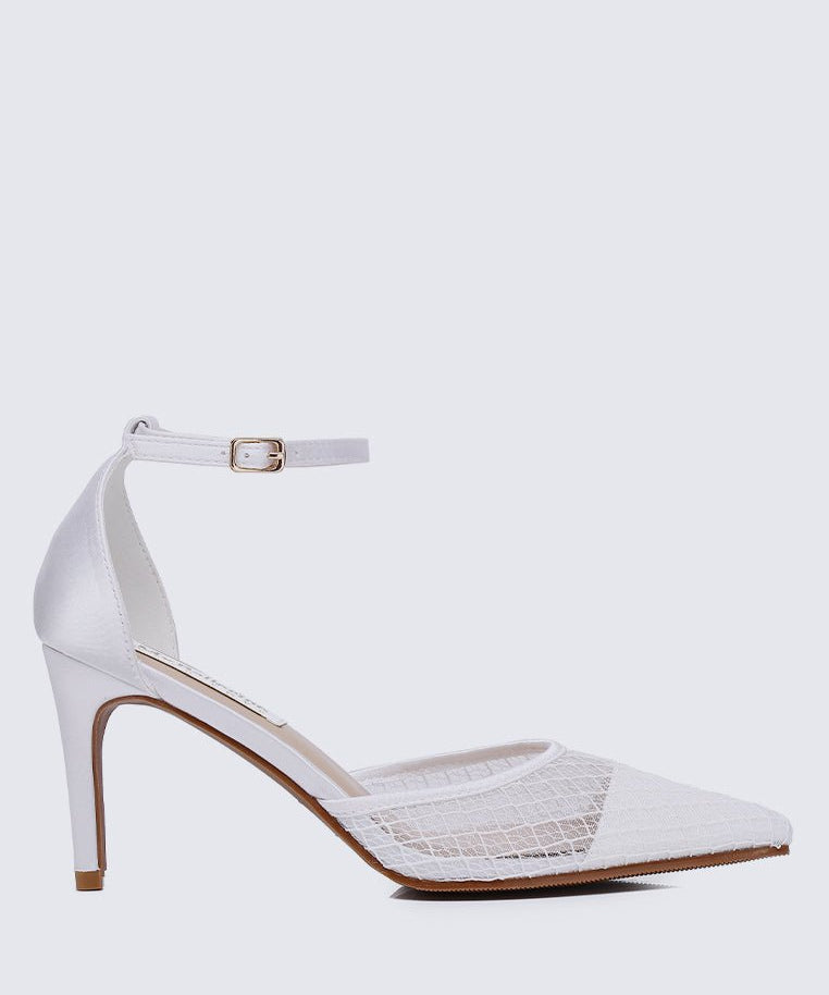 Zuri Comfy Heels In Off WhiteShoes - myballerine
