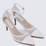 Zuri Comfy Heels In Off WhiteShoes - myballerine