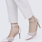 Zuri Comfy Heels In Off WhiteShoes - myballerine
