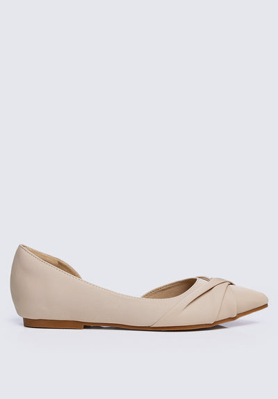 Gloria Comfy Ballerina In Nude