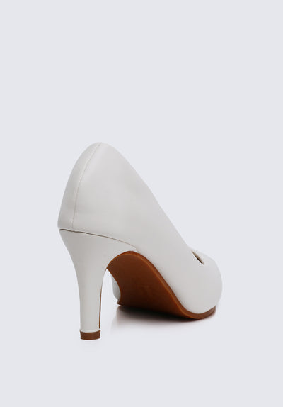Ashley Comfy Pumps In Off White