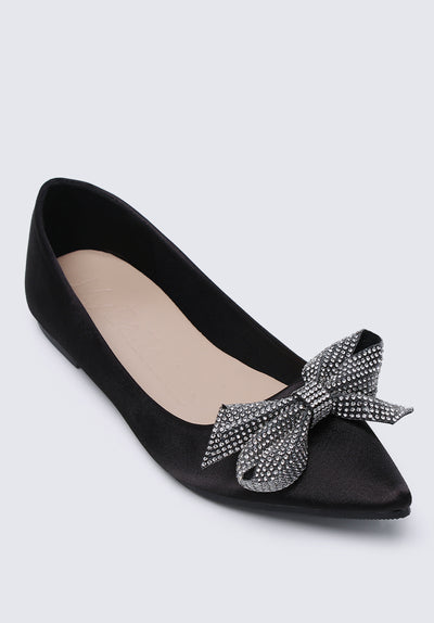 Helen Comfy Ballerina In Black