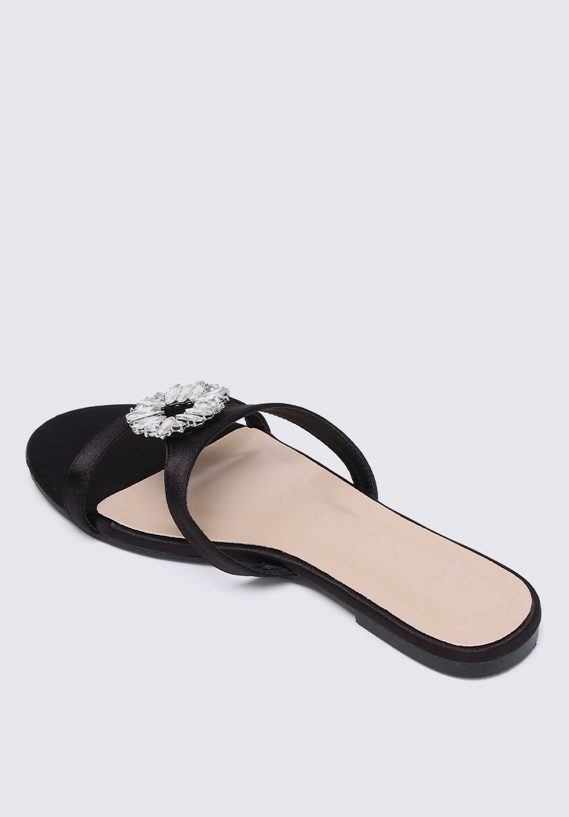 Katherine Comfy Sandals In Black