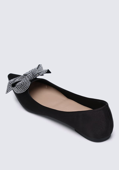 Helen Comfy Ballerina In Black