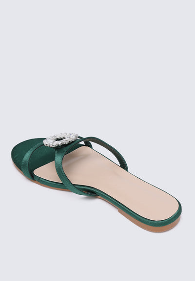 Katherine Comfy Sandals In Green