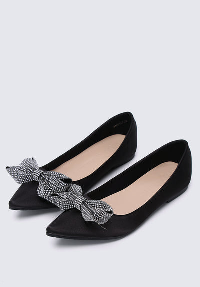 Helen Comfy Ballerina In Black