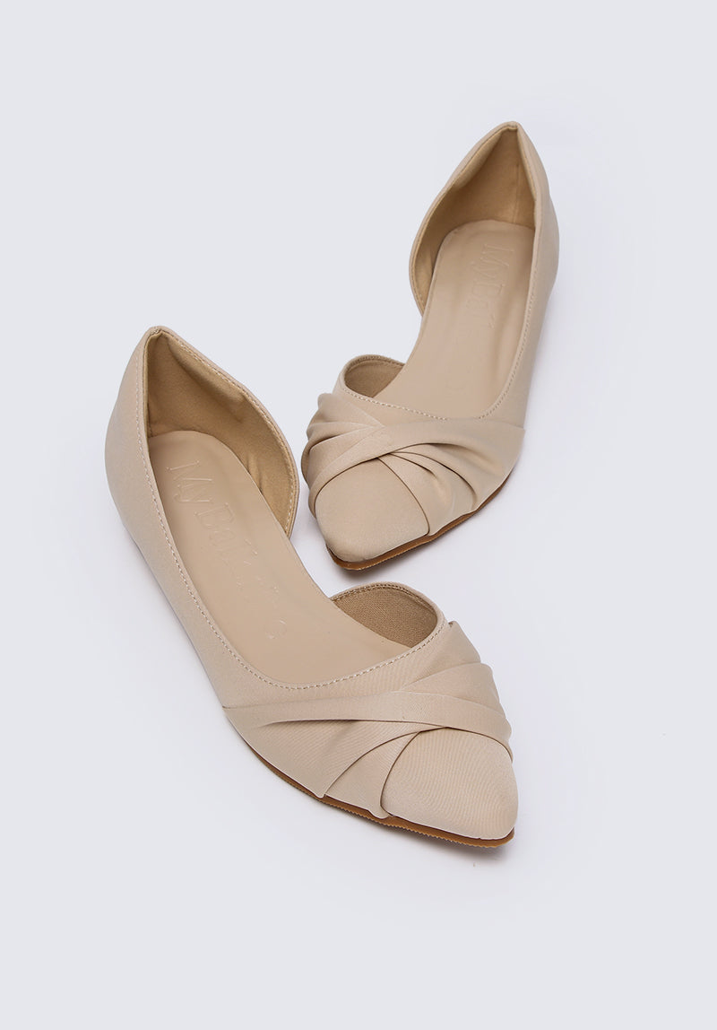 Gloria Comfy Ballerina In Nude