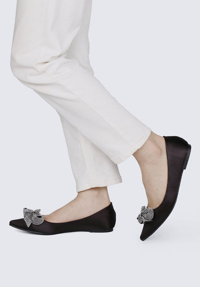 Helen Comfy Ballerina In Black