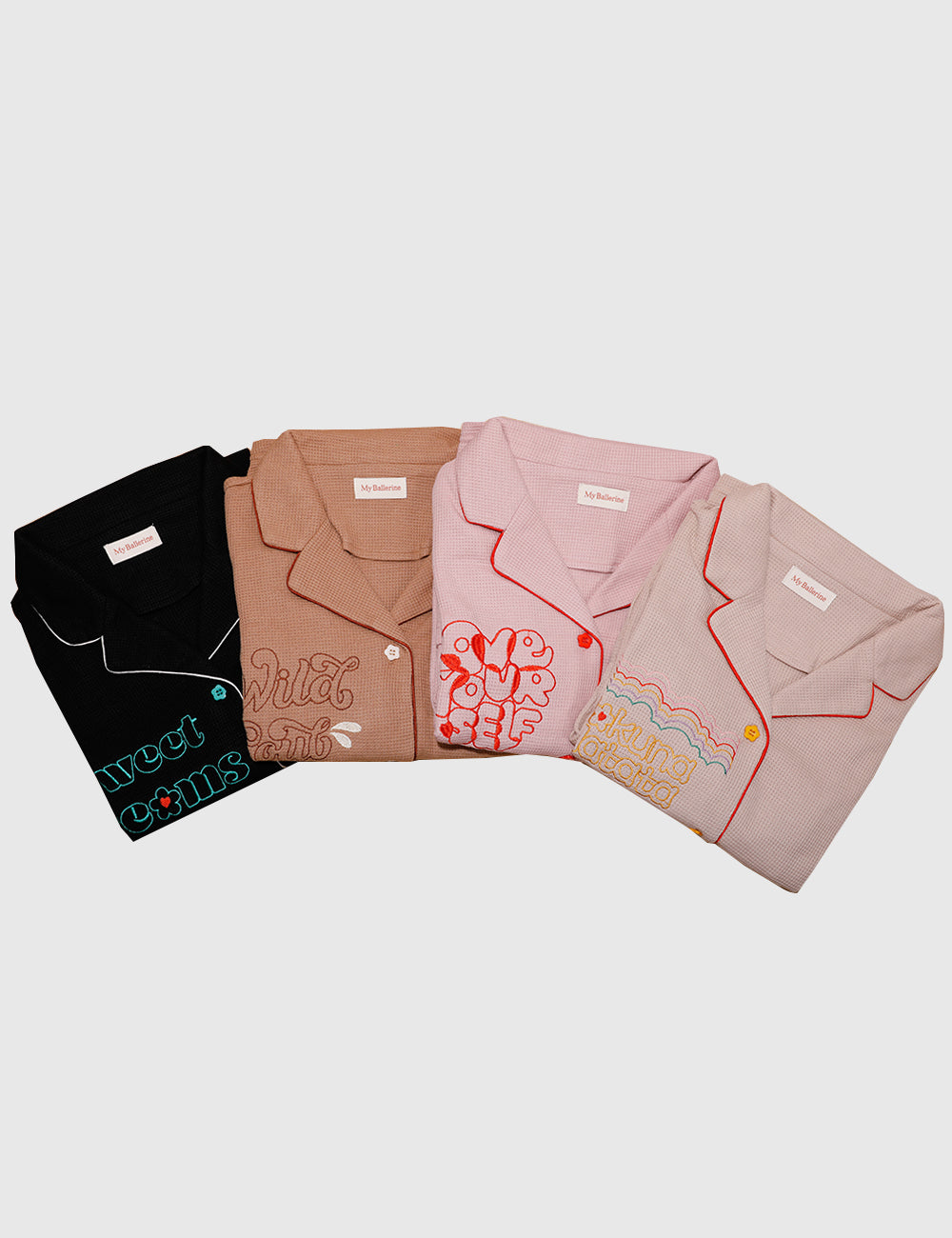 Fluffy Friends Loungewer Set In Nude