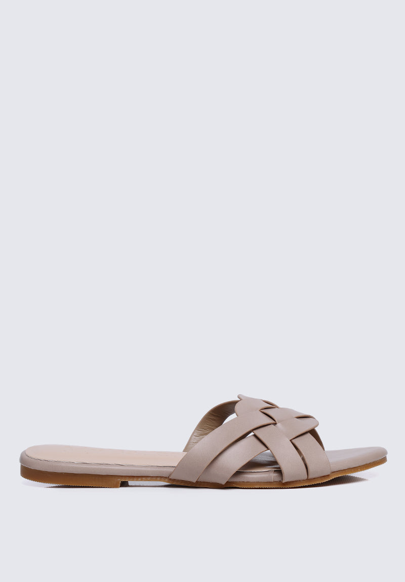 Macy Comfy Sandals In Taupe
