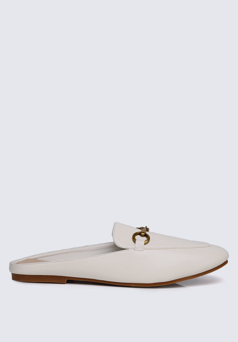 Amber Comfy Loafers In Off White