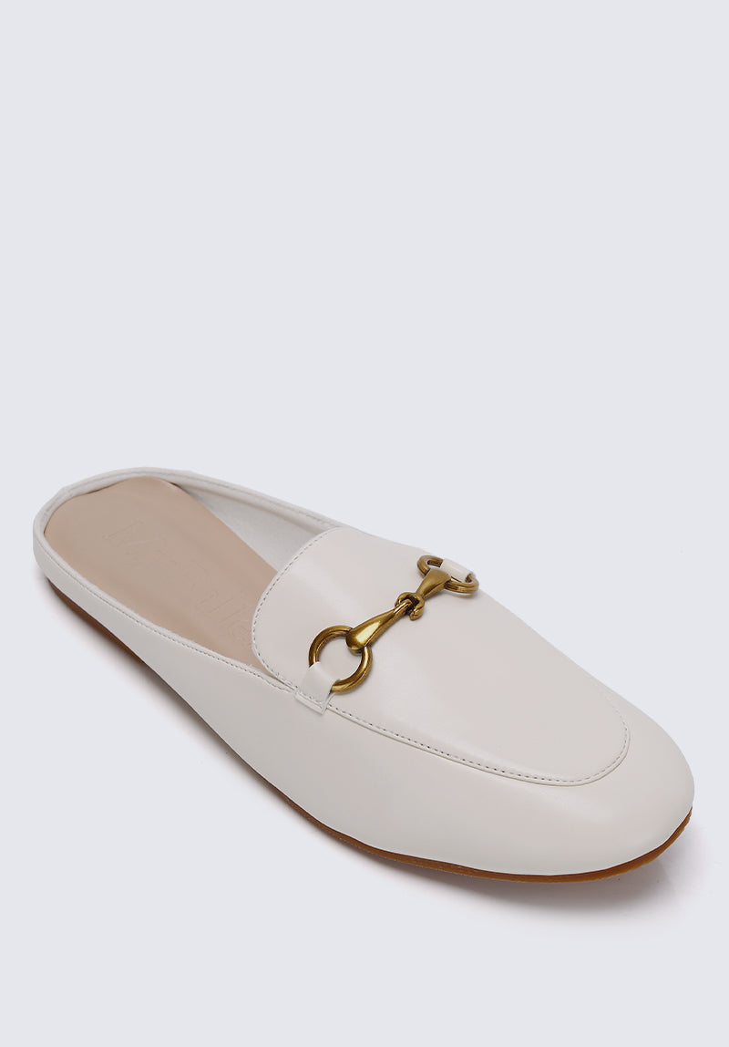 Amber Comfy Loafers In Off White