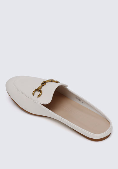 Amber Comfy Loafers In Off White